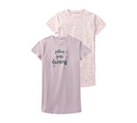 BUFFALO Chemise de nuit jaune clair / lavande / rose, Taille 158-164