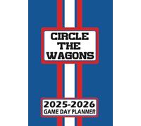 Buffalo Circle the Wagons Game Day Planner 2025-2026 Monthly Weekly Daily Planner with To-Do List, Notes, Goals, Calendars: Organize Your Time and ... Season! Great Gift for the Ultimate Fan!