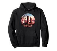 Buffalo City New York États-Unis Sweat à Capuche