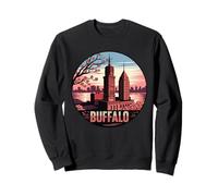 Buffalo City New York États-Unis Sweatshirt