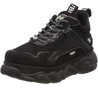 Buffalo Corin, Baskets Hautes Femme, Noir (Black 000), 36 EU