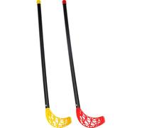 Buffalo Crosse de hockey unie x2 rouge/jaune