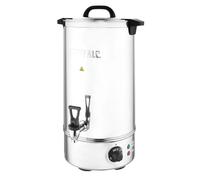 Buffalo Cu547 Cu547 Chaudière à eau manuelle à économie d'énergie 2,6 kW 10 l en acier inoxydable à double paroi isolée Urne d'eau Plage de température : 32 °C à 100 °C