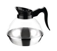Buffalo Verseuse à café CY339 – polycarbonate transparente, base STST, 1,7 l