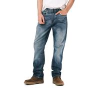 Buffalo David Bitton Jean Driven Relaxed Denim pour Homme - Jeans - Droit - Homme
