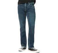 Buffalo David Bitton Men's Straight Six Jeans, Whiskered Fleece