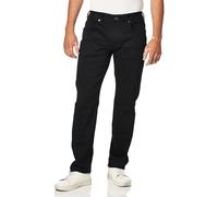 Buffalo David Bitton Straight Six Jeans, Noir Authentique, 36W x 34L Homme