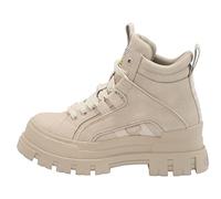 Baskets En Cuir Beige Pour Femme 38