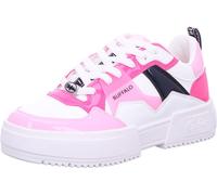 Buffalo Femme Chaussures basses sportives/ Baskets basses RSE V2 Rose-Blanc Cuir synthétique Taille : 38