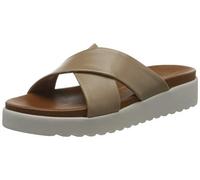 Buffalo Femme Javia Sandale Plate, Taupe, 40 EU