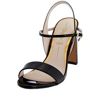 Buffalo Femme Jean Neat Sandale à Talon, Noir, 40 EU