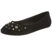 Buffalo Femme Milan Ballerines, Noir, 36 EU