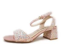 Buffalo Femme Rainelle Sandale à Talon, Rose Bonbon, 39 EU