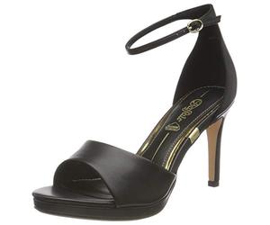 Buffalo Femme Ronja Sandale à Talon, Noir, 36 EU