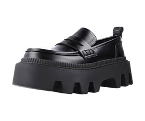 Buffalo Flora Loafer Noir