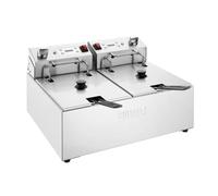 Buffalo Friteuse double, 2 x 5 l, 2 x 2,8 kW
