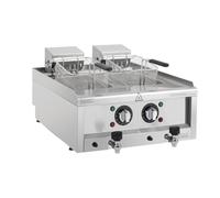 Buffalo Friteuse électrique double série 600, 8 l et 8 l