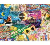 Buffalo Games - Aimee Stewart - Path of Totality - Puzzle de 1000 pièces pour adultes - Puzzle stimulant parfait pour les soirées de jeu - Taille finie : 68 x 50 cm