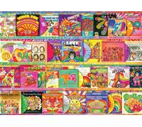 Buffalo Games - Aimee Stewart - Retro Album Covers - 1000 Piece Jigsaw Puzzle for Adults -Challenging Puzzle Perfect for Game Nights - Finished Size is 26.75 x 19.75