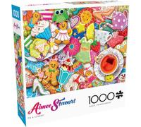 Buffalo Games - Aimee Stewart - Thé et Biscuits - Puzzle de 1000 pièces