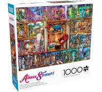 Buffalo Games - Aimee Stewart - The Grand Fiction Library - 1000 Piece Jigsaw Puzzle for Adults -Challenging Puzzle Perfect for Game Nights - Finished Size is 26.75 x 19.75