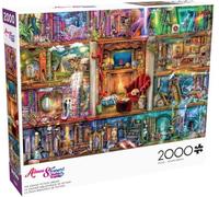 Buffalo Games – Puzzle 2000 pièces Aimee Stewart The Grand Fiction Library – Adulte – 38.50 x 26.50
