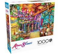 Buffalo Games - Aimee Stewart - Tiki Beach Sunset - Puzzle de 1000 pièces
