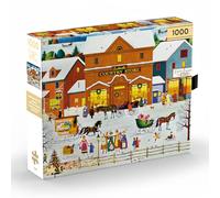 Buffalo Games Cauldwell's Country Store - Puzzle de 1000 pièces - Collection Premium Gold - Puzzle cadeau pour adultes - Pièces découpées avec précision, belle œuvre d'art