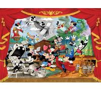 Buffalo Games Ceaco - Silver Select - D100 - Micky Through The Years - Puzzle de 1000 pièces pour Adultes - Puzzle Stimulant Parfait pour Les soirées de Jeu - Taille finie 68 x 50 cm