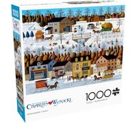 Buffalo Games - Charles Wysocki - Canal du Coupe-Vent - Puzzle de 1000 pièces pour Adultes - Puzzle Stimulant Parfait pour Les soirées de Jeu - Taille finie : 68 x 50 cm
