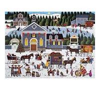Buffalo Games - Charles Wysocki - Churchyard Christmas - 1000 Piece Jigsaw Puzzle G