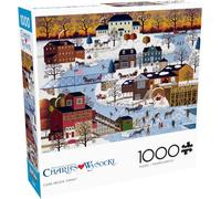 Buffalo Games - Charles Wysocki - Cider Brook Farms - Puzzle de 1000 pièces pour Adultes - Puzzle Stimulant Parfait pour Les soirées de Jeu - La Taille finie est de 68 x 50 cm