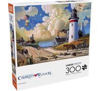 Buffalo Games - Charles Wysocki - Dreamers - Puzzle de 300 Grandes pièces pour Adultes - Puzzle Stimulant Parfait pour Les soirées de Jeu - Taille finie 54 x 38 cm