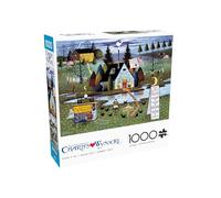 Buffalo Games - Puzzle 1000 pièces - Charles Wysocki 'Know It All' - pour adultes - 26.75 x 19.75