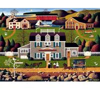 Buffalo Games - Charles Wysocki - Moonmeadow Cove - Puzzle de 1000 pièces pour Adultes - Puzzle Stimulant Parfait pour Les soirées de Jeu - La Taille finie est de 68 x 50 cm