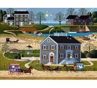 Buffalo Games - Charles Wysocki - The Whippersnappers of Cape Cod - Puzzle de 1000 pièces pour adultes, parfait pour les soirées de jeu