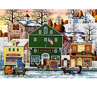 Buffalo Games Charles Wysocki - Viandes, Fleurs, Chapeaux - Puzzle de 300 Grandes pièces