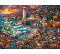 Buffalo Games - Chuck Pinson - Edge of Destiny - Puzzle de 1000 pièces pour Adultes - Puzzle Stimulant Parfait pour Les soirées de Jeu - Taille finie : 68 x 50 cm