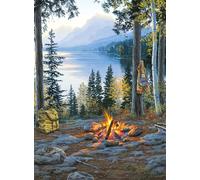 Buffalo Games - Darrell Bush - Chambre avec Vue - Puzzle de 1000 pièces pour Adultes - Puzzle Stimulant Parfait pour Les soirées de Jeu - La Taille finie est de 68 x 50 cm