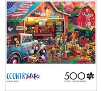 Buffalo Games - Eduard - Antique Barn - 500 Piece Jigsaw Puzzle for Adults -Challenging Puzzle Perfect for Game Nights - Finished Size is 21.25 x 15.00
