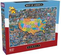 Buffalo Games - Eric Dowdle - Best of America - 2000 Piece Jigsaw Puzzle for Adults Challenging Puzzle Perfect for Game Nights - Finished Size is 38.50 x 26.50