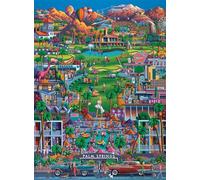 Buffalo Games - Eric Dowdle - Palm Springs - Puzzle de 1000 pièces pour adultes - Puzzle stimulant parfait pour les soirées de jeu - La taille du puzzle fini est de 68 x 50 cm