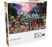 Buffalo Games - Garry Walton - Yosemite Picnic - 300 Piece Jigsaw Puzzle for Adults - Challenging Puzzle Perfect for Game Nights - Finished Puzzle Size is 21.25 x 15.00