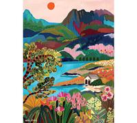 Buffalo Games - Hebe Studio - Dove Lake - Puzzle 1000 pi ces pour adultes - Puzzle stimulant parfait pour les soir es de jeux - La taille finale