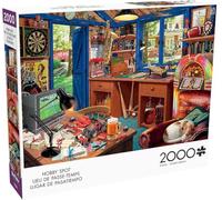 Buffalo Games - Hobby Spot - Puzzle de 2000 pièces pour Adultes - Puzzle Stimulant Parfait pour Les soirées de Jeu - Taille finie 38,50 x 26,50 cm