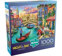 Buffalo Games - Image World - Sights of Venice - Puzzle de 1 000 pièces pour adultes, stimulant, parfait pour les soirées de jeu, taille finie : 68 x 50,2 cm