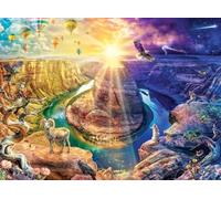 Buffalo Games - Lars Stewart - Cheval Bend - Puzzle de 1000 pièces pour Adultes - Puzzle Stimulant Parfait pour Les soirées de Jeu - La Taille finie est de 68 x 50 cm