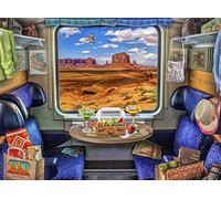 Buffalo Games - Lars Stewart - Mountain Valley Train Ride - Puzzle de 1000 pièces