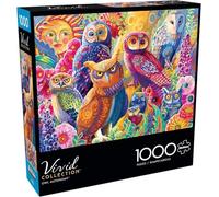Buffalo Games - Laura Audi - Owl Autonomy - Puzzle de 1000 pièces pour adultes - Puzzle stimulant parfait pour les soirées de jeu - Taille finie : 68 x 50 cm