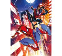 Buffalo Games - Marvel - Action : Spider-Man n 1 - Puzzle 100 pi ces pour les familles Puzzle stimulant parfait pour passer du temps en famille -